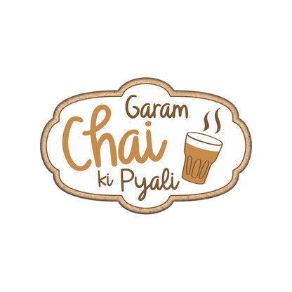 Garam Chai Ki Pyali Fridge Magnet