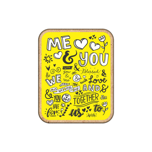 Me & You Fridge Magnet