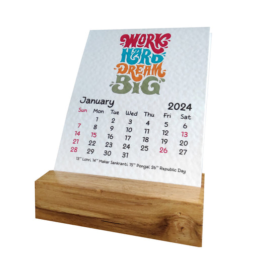 Motivational Quotes Desk Calendar 2024