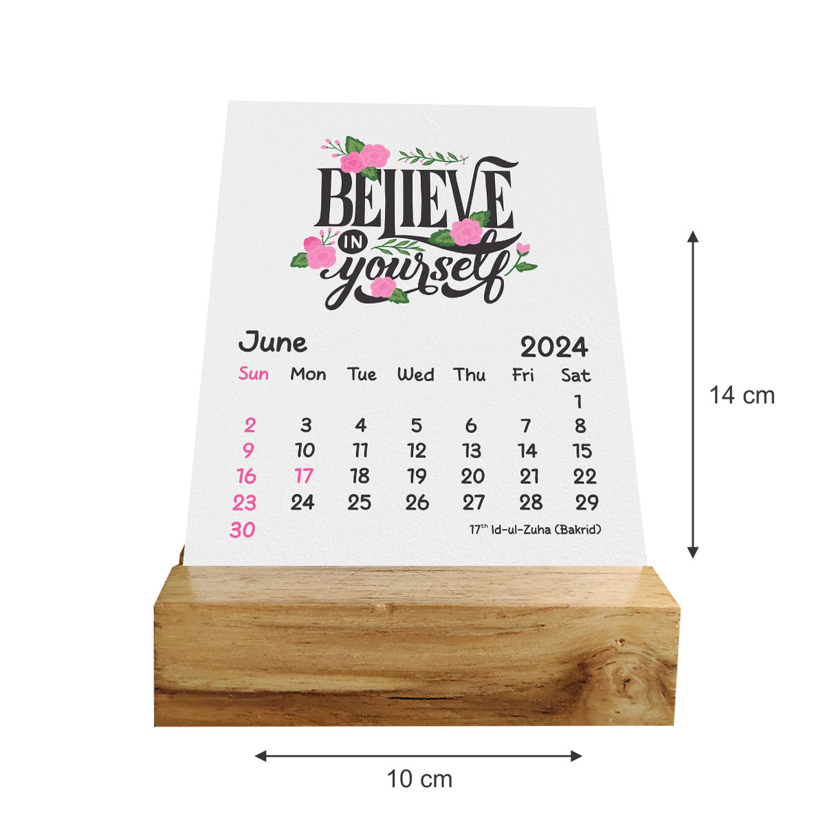 Motivational Quotes Desk Calendar 2024