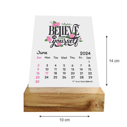 Motivational Quotes Desk Calendar 2024