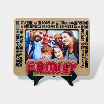 Family Wooden Photo Frame