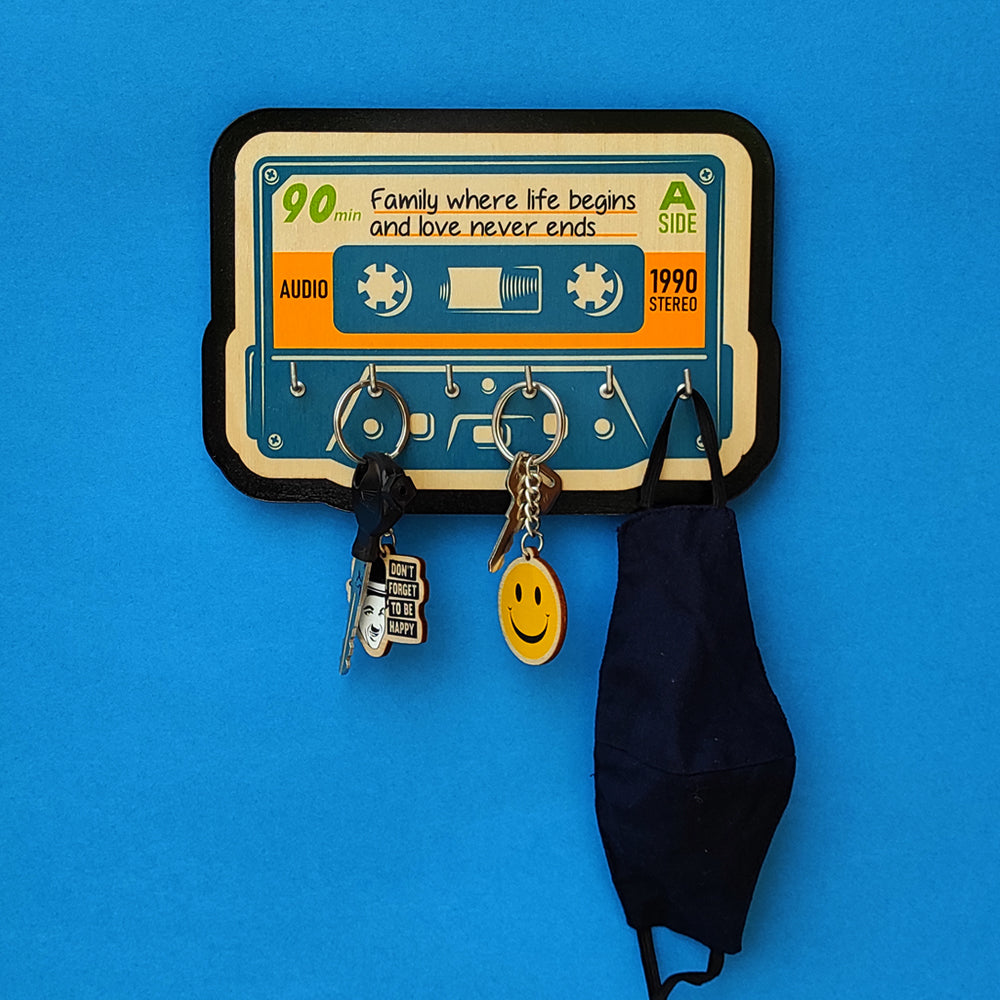 Audio Cassette Key Holder