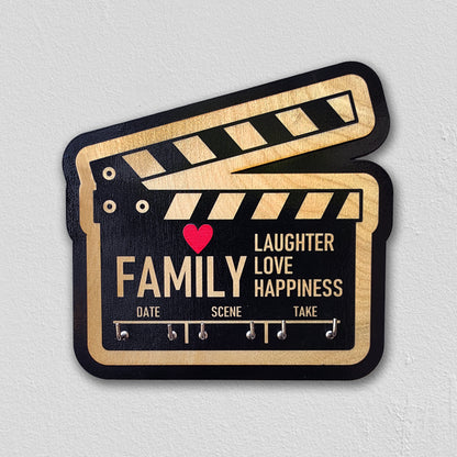 Movie Clapboard Key Holder