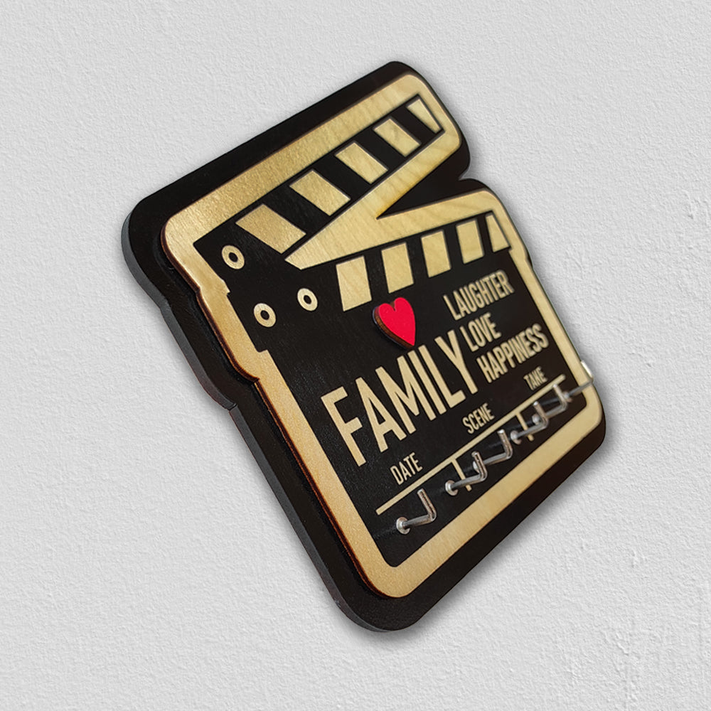 Movie Clapboard Key Holder